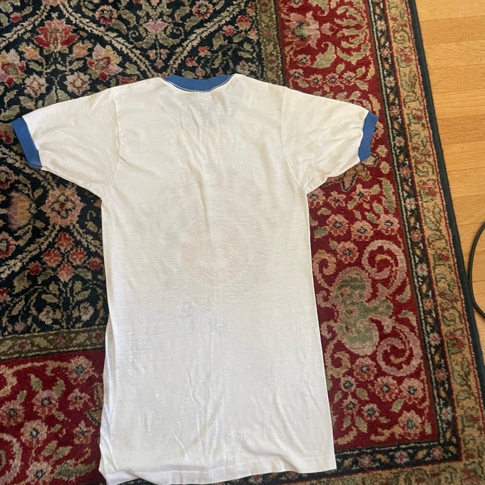 Vintage Chicago Cubs Ringer Tee Size Small - Picture 2 of 5